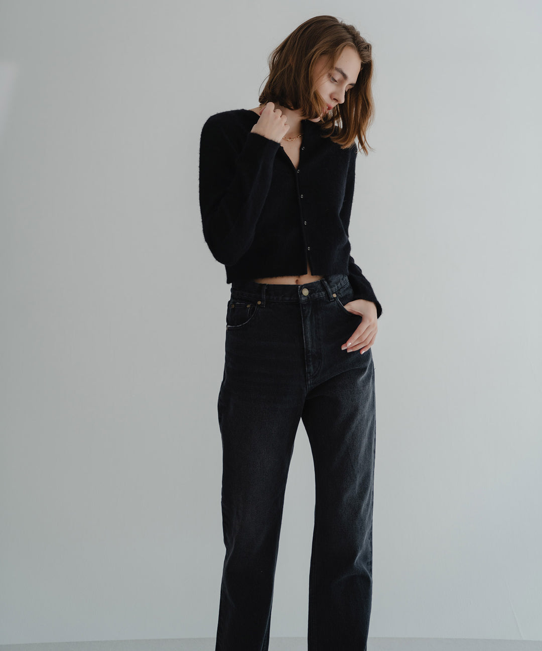 フォックスブレンドカーディガン – LIBJOIE